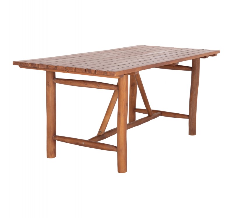 ΤΡΑΠΕΖΙ GROOVE HM9390.01 ΑΠΟ ΞΥΛΟ ΜΑΣΙΦ ΤΕΑΚ 220X100X90Υεκ.