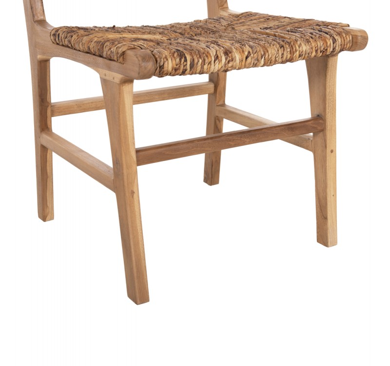 ΚΑΡΕΚΛΑ ΑΠΟ ΞΥΛΟ ΤΕΑΚ ME ΨΑΘΙΝΗ ΠΛΑΤΗ ΚΑΙ ΚΑΘΙΣΜΑ ΦΥΣΙΚΟ ΧΡΩΜΑ 51x60,5x86Yεκ.HM9399.11