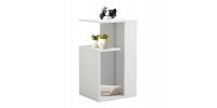 ΒΟΗΘΗΤΙΚΟ ΤΡΑΠΕΖΙ DAWN ΜΕΛΑΜΙΝΗΣ ΛΕΥΚΟ 35X29,5X60Yεκ.HM8880.11
