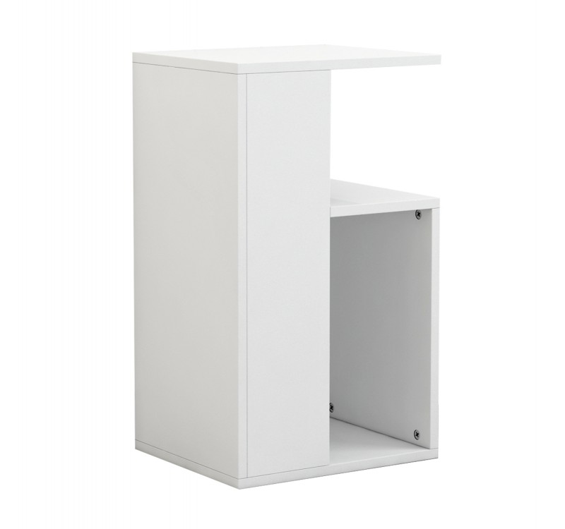 ΒΟΗΘΗΤΙΚΟ ΤΡΑΠΕΖΙ DAWN ΜΕΛΑΜΙΝΗΣ ΛΕΥΚΟ 35X29,5X60Yεκ.HM8880.11