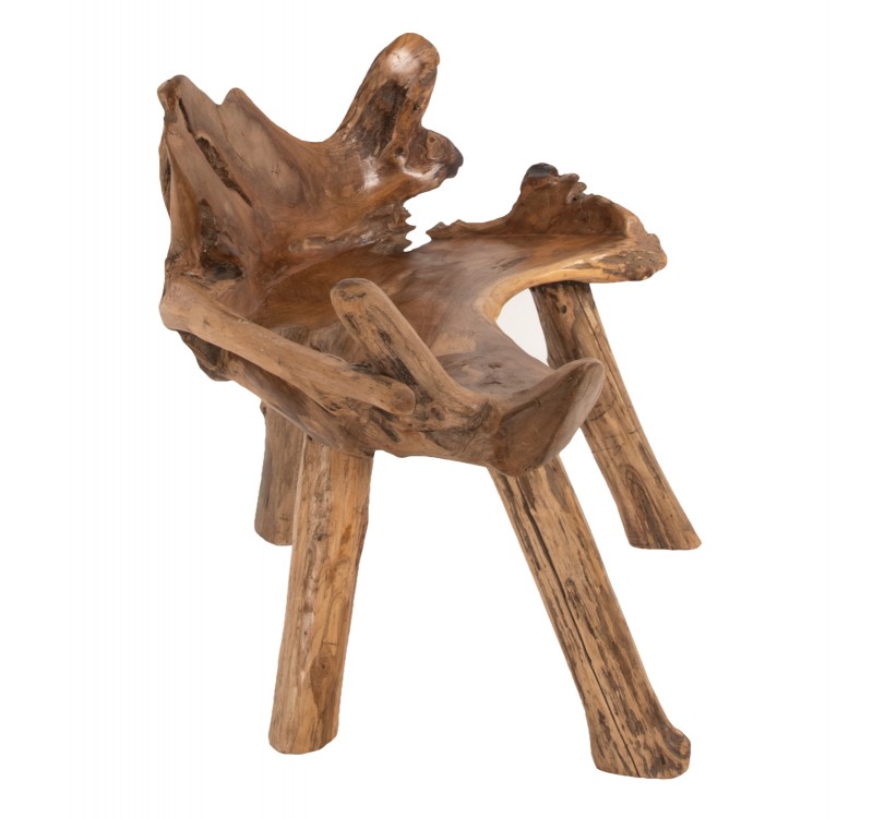 ΠΑΓΚΑΚΙ HM9348 ΑΠΟ ΜΑΣΙΦ ΞΥΛΟ TΕΑK ΦΥΣΙΚΟ 120x88x80 εκ.