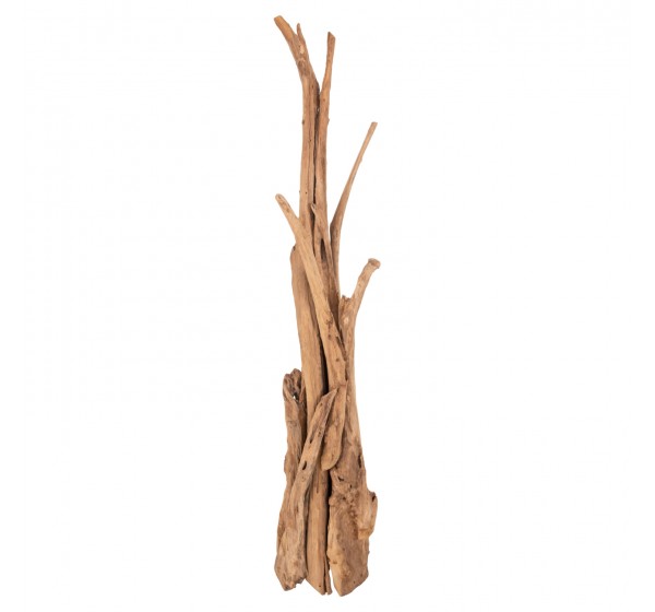 ΚΑΛΟΓΕΡΟΣ HM9367 ΑΠΟ ΜΑΣΙΦ ΞΥΛΟ TEAK ΦΥΣΙΚΟ 36x30x183Υεκ.
