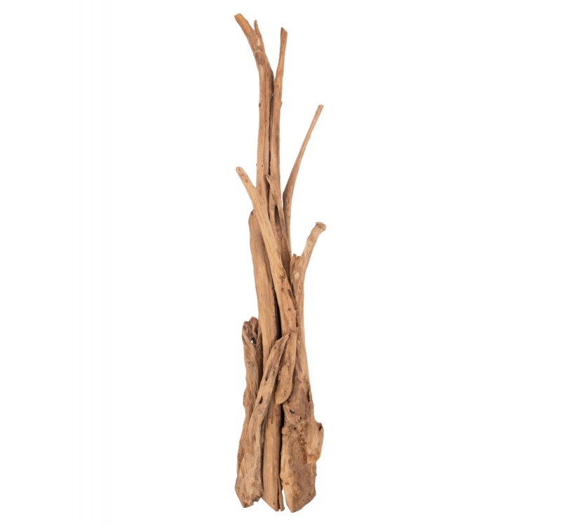 ΚΑΛΟΓΕΡΟΣ HM9367 ΑΠΟ ΜΑΣΙΦ ΞΥΛΟ TEAK ΦΥΣΙΚΟ 36x30x183Υεκ.