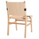 ΚΑΡΕΚΛΑ RUBBERWOOD ΚΑΙ ΣΧΟΙΝΙ ΣΕ ΦΥΣΙΚΟ RUSTIC 50x60x88Yεκ.HM9323.01