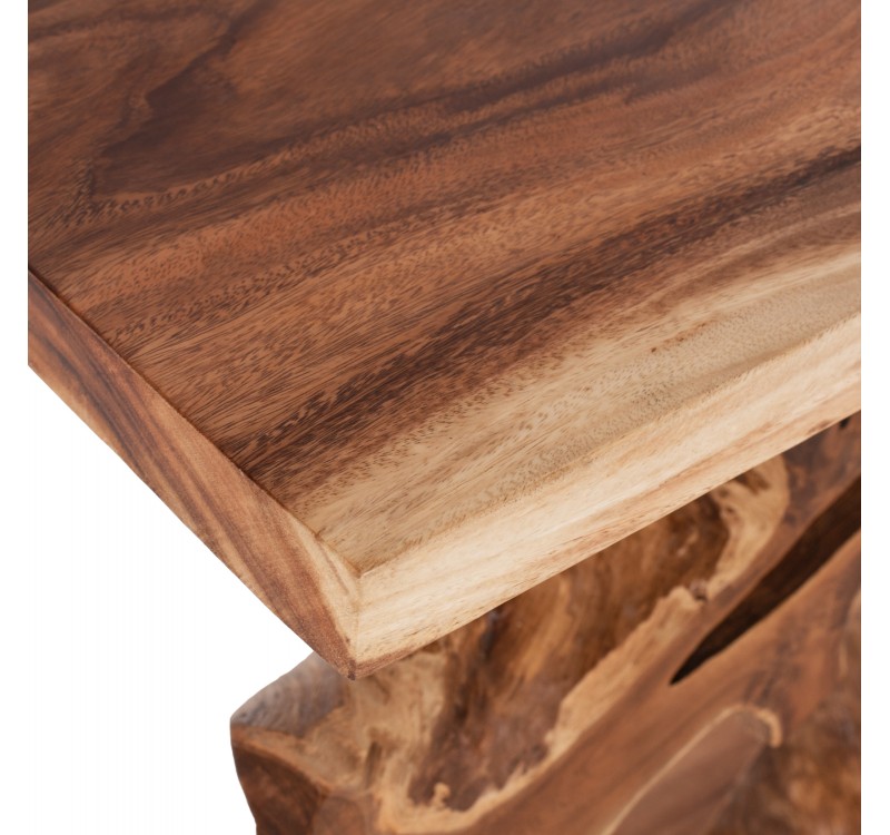 ΚΟΝΣΟΛΑ HM9357 ΑΠΟ ΜΑΣΙΦ ΞΥΛΟ ΤEAK ΦΥΣΙΚΟ 150X40X80YEK.