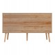 ΜΠΟΥΦΕΣ ΜΕΛΑΜΙΝΗΣ COLM- ΣΥΝΘ. RATTAN ΣΤΙΣ ΠΟΡΤΕΣ HM9220.11 120Χ39Χ70Υεκ.