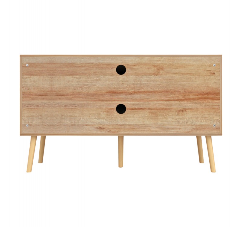 ΕΠΙΠΛΟ TV ΜΕΛΑΜΙΝΗΣ COLM ΜΕ ΠΟΡΤΕΣ RATTAN HM9223.11 ΣΕ ΧΡΩΜΑ ΦΥΣΙΚΟ 120x39x57Υεκ.