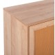 ΕΠΙΠΛΟ TV ΜΕΛΑΜΙΝΗΣ COLM ΜΕ ΠΟΡΤΕΣ RATTAN HM9223.11 ΣΕ ΧΡΩΜΑ ΦΥΣΙΚΟ 120x39x57Υεκ.