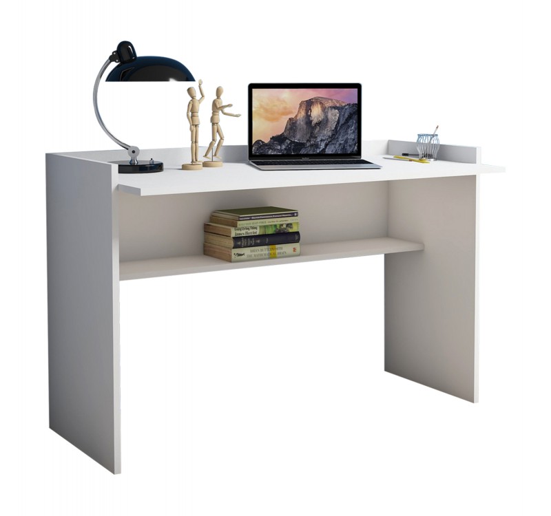 ΓΡΑΦΕΙΟ ΜΕΛΑΜΙΝΗΣ ΛΕΥΚΟ 118x58x80Υεκ.HM9227.11