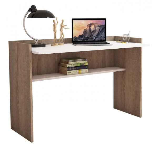 ΓΡΑΦΕΙΟ ΜΕΛΑΜΙΝΗΣ SONAMA ΛΕΥΚΟ CLASSIKER 118x58x80Υεκ.HM9227.12