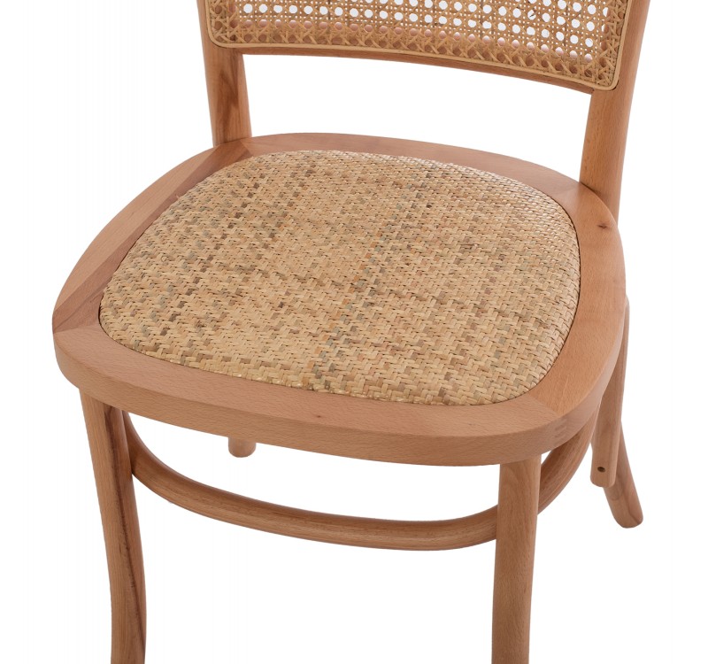 ΚΑΡΕΚΛΑ SLOAN ΣΤΟΙΒΑΖΟΜΕΝΗ ΞΥΛΟ ΟΞΙΑΣ ΔΙΑΤΡΗΤΗ ΠΛΑΤΗ HM8915.21 ΦΥΣΙΚΟ 45x48x88Υεκ