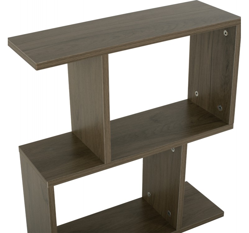 ΒΟΗΘΗΤΙΚΟ ΤΡΑΠΕΖΙ ΜΕ ΡΑΦΙΑ AMEER ΜΕΛΑΜΙΝΗ ΣΕ OLIVE GREY ΧΡΩΜΑ HM8881.12 50x17x56Υεκ.