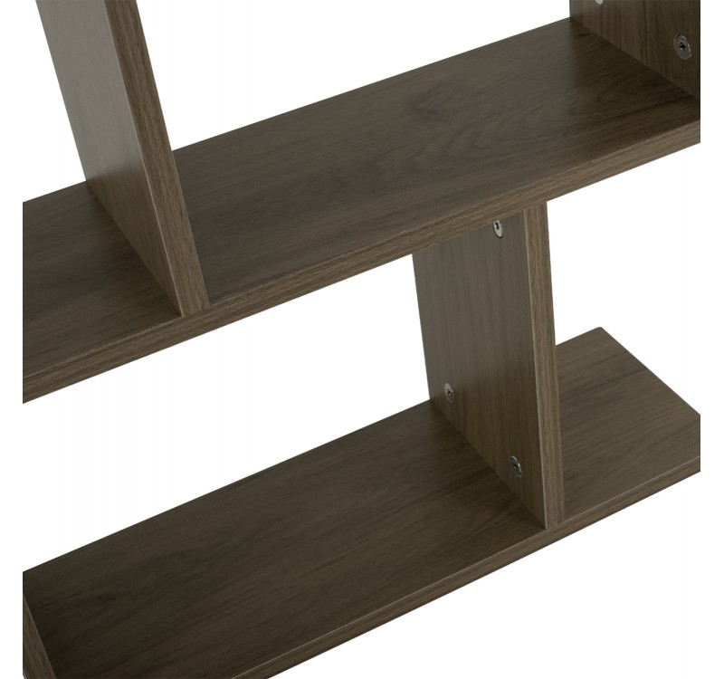 ΒΟΗΘΗΤΙΚΟ ΤΡΑΠΕΖΙ ΜΕ ΡΑΦΙΑ AMEER ΜΕΛΑΜΙΝΗ ΣΕ OLIVE GREY ΧΡΩΜΑ HM8881.12 50x17x56Υεκ.