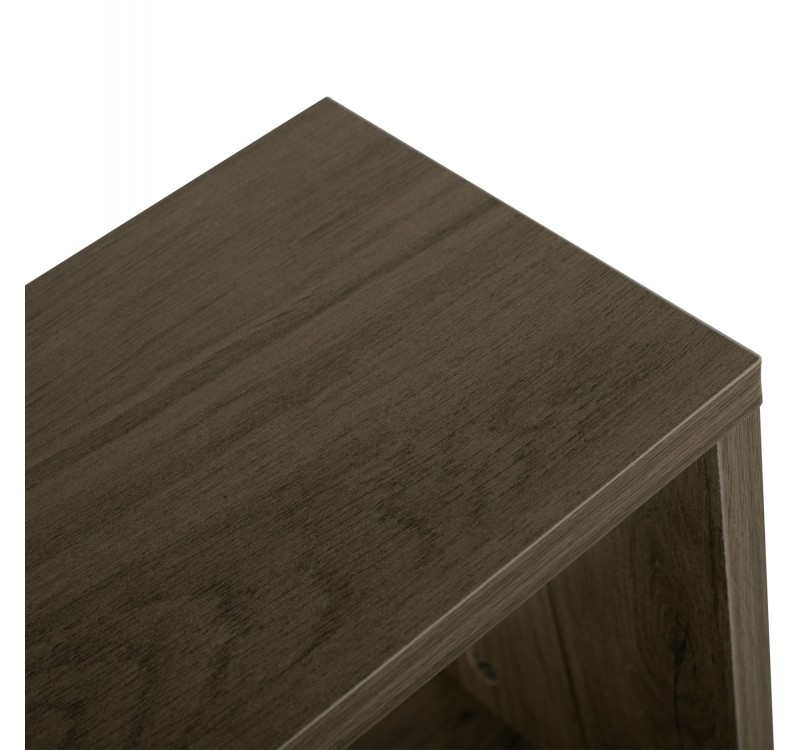 ΒΟΗΘΗΤΙΚΟ ΤΡΑΠΕΖΙ ΜΕ ΡΑΦΙΑ AMEER ΜΕΛΑΜΙΝΗ ΣΕ OLIVE GREY ΧΡΩΜΑ HM8881.12 50x17x56Υεκ.