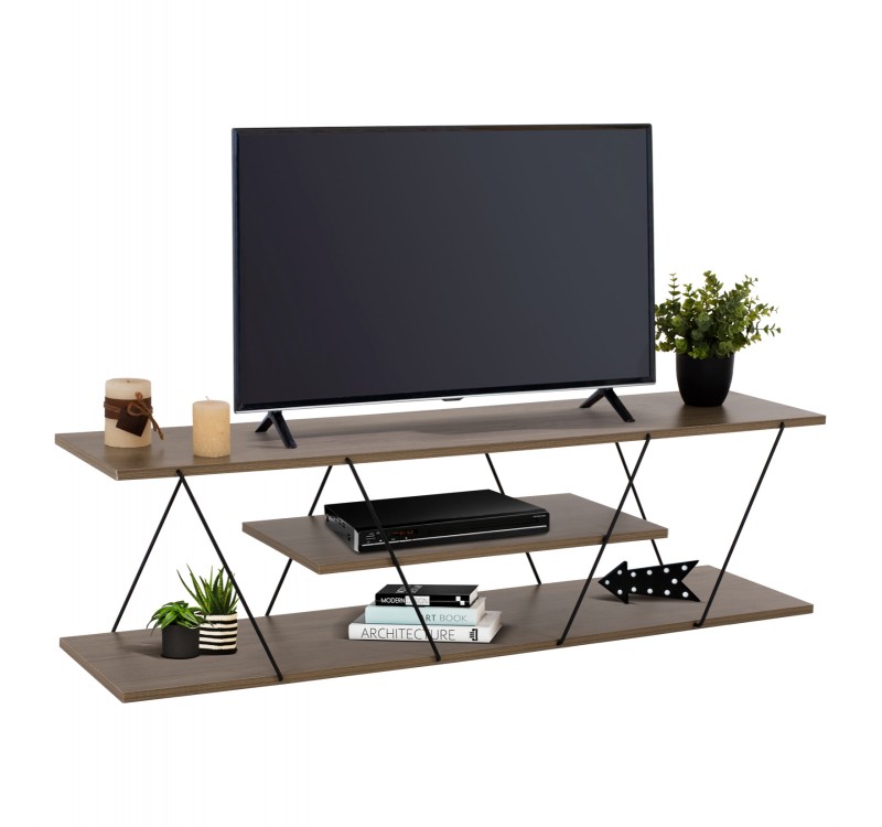 ΕΠΙΠΛΟ ΤΗΛΕΟΡΑΣΗΣ HM8922.13 TARS ΜΕΛΑΜΙΝΗ OLIVE GREY 120x32x33Yεκ.