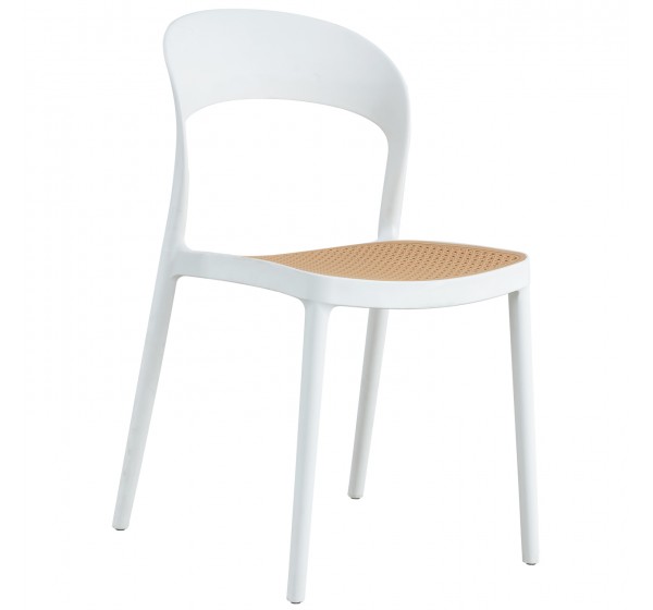 ΚΑΡΕΚΛΑ ΠΟΛΥΠΡΟΠΥΛΕΝΙΟΥ ΛΕΥΚΗ-ΜΠΕΖ CLEO HM5936.01 41x53x81Υ εκ.