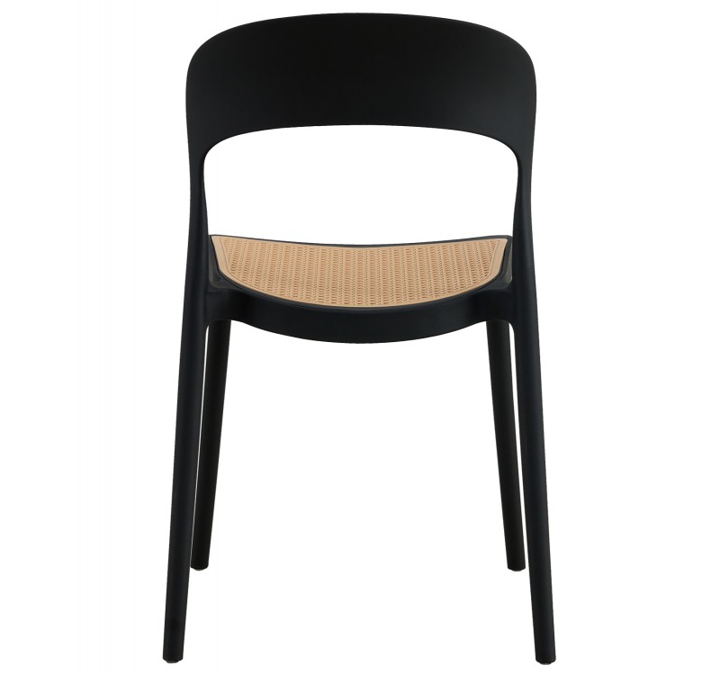 ΚΑΡΕΚΛΑ ΠΟΛΥΠΡΟΠΥΛΕΝΙΟΥ ΜΑΥΡΗ-ΜΠΕΖ CLEO HM5936.02 41x53x81Υ εκ.