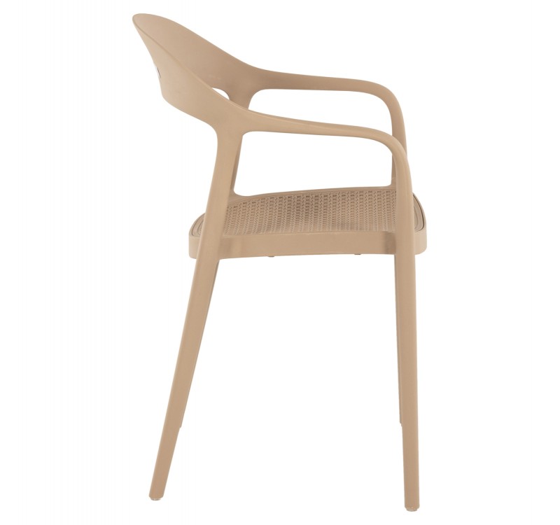 ΠΟΛΥΘΡΟΝΑ ΠΟΛΥΠΡΟΠΥΛΕΝΙΟΥ CLEO HM5935.03 ΚΑΠΟΥΤΣΙΝΟ 57x53x81Υ