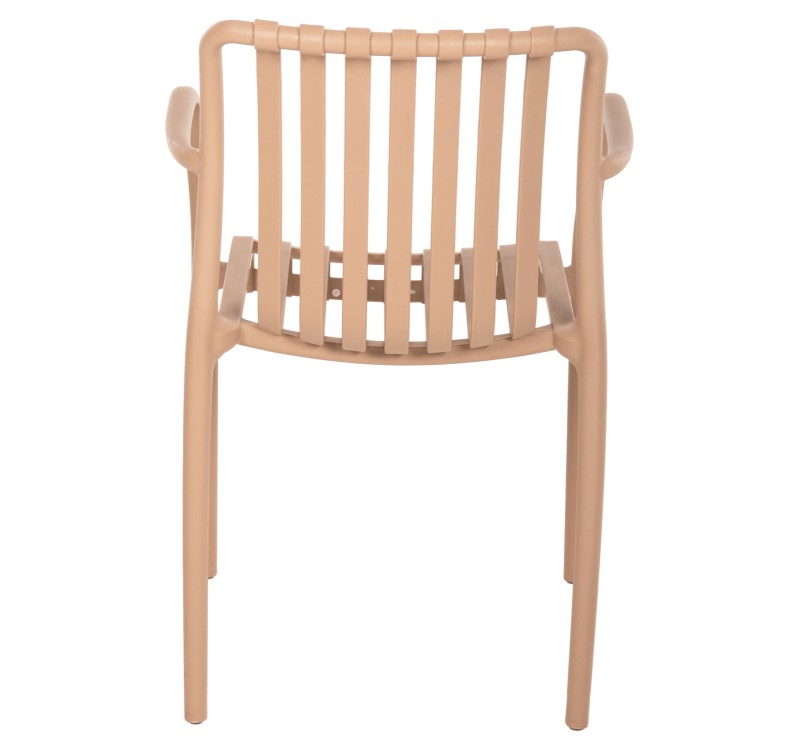 ΠΟΛΥΘΡΟΝΑ ΠΟΛΥΠΡΟΠΥΛΕΝΙΟΥ TIPPY HM5940.03 ΚΑΠΟΥΤΣΙΝΟ 55x55x81Υεκ.