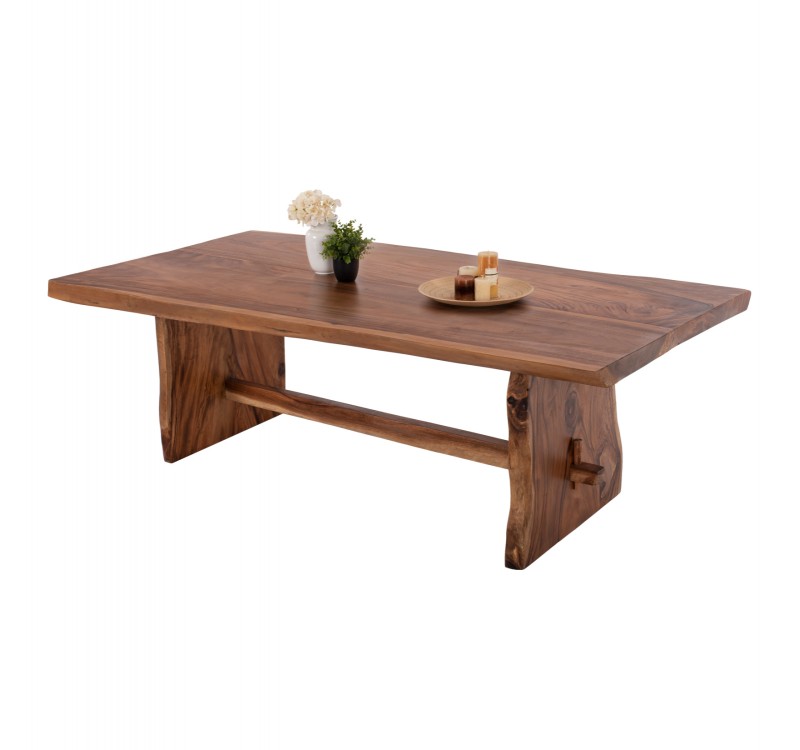 ΤΡΑΠΕΖΙ ΤΡΑΠΕΖΑΡΙΑΣ EGON ΜΑΣΙΦ ΞΥΛΟ SUAR ΠΑΧΟΥΣ 6.5εκ.HM9489 240x120x77Yεκ.