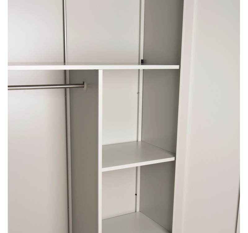 ΝΤΟΥΛΑΠΑ ΜΕΤΑΛΛΙΚΗ CLOD HM5961.11 2ΦΥΛΛΗ ΜΕ ΧΩΡΙΣΜΑ ΑΝΟΙΧΤΟ ΓΚΡΙ 90Χ40Χ180Yεκ.