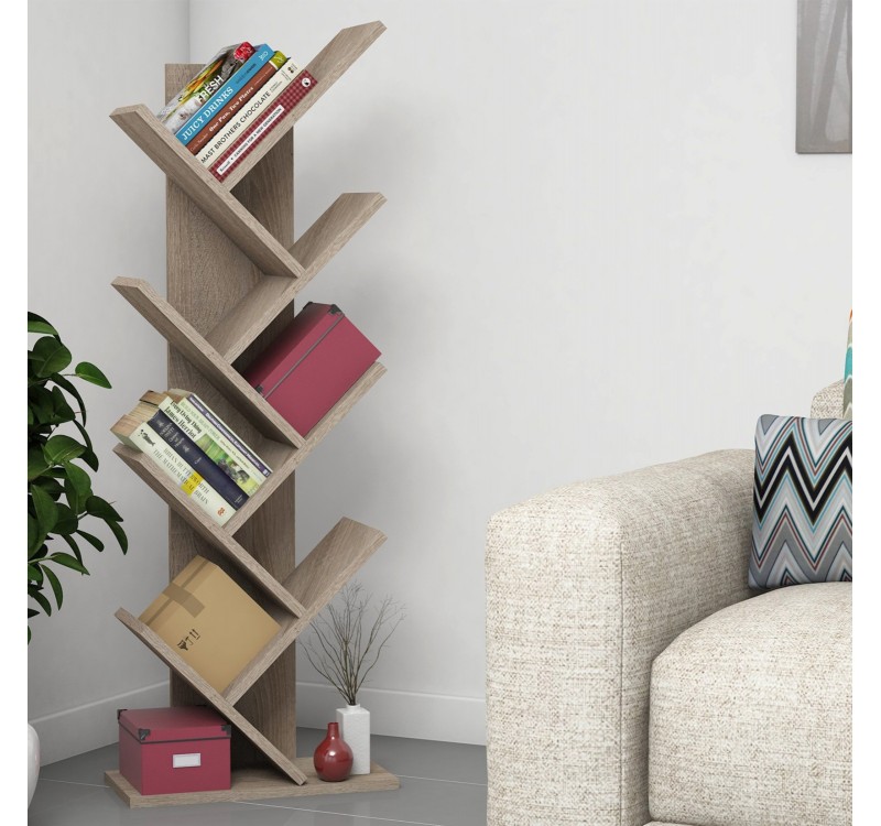 ΒΙΒΛΙΟΘΗΚΗ LIANA ΜΕΛΑΜΙΝΗΣ SONAMA 46x22x128,5Yεκ.HM9028.11