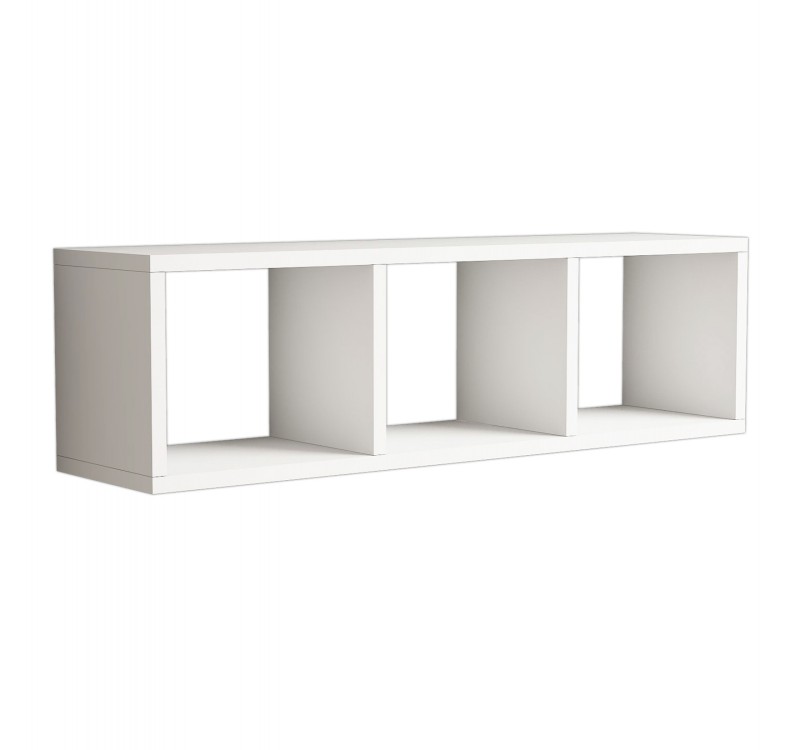 ΡΑΦΙΕΡΑ ΤΟΙΧΟΥ ΜΕΛΑΜΙΝΗΣ ΛΕΥΚΗ HM9228.11 90x22x25,6Υ εκ.