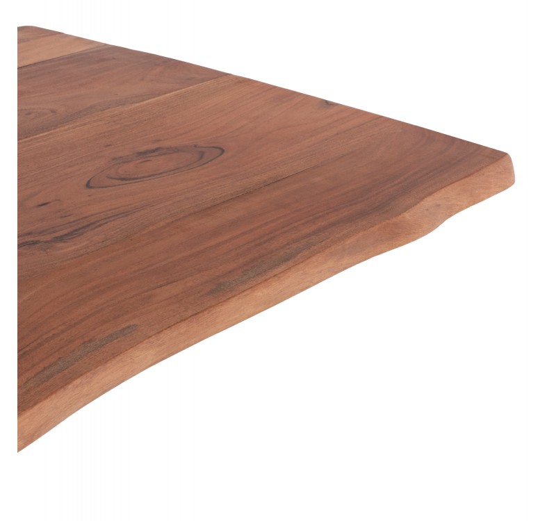 ΤΡΑΠΕΖΙ MONTANA HM11882 ΑΠΟ ΜΕΤΑΛΛΟ & ΕΠΙΦΑΝΕΙΑ ΑΠΟ ΜΑΣΙΦ ΞΥΛΟ ΑΚΑΚΙΑΣ 160x90x74,5εκ.