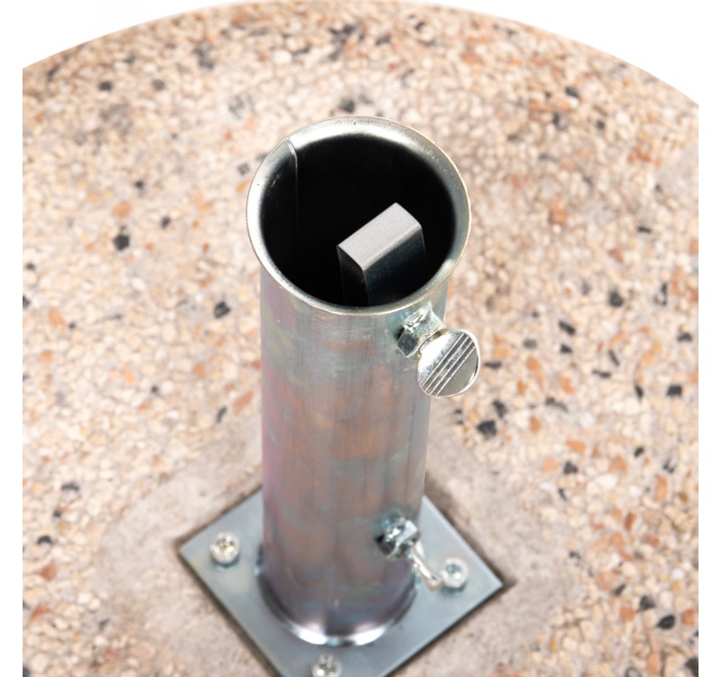 ΒΑΣΗ ΟΜΠΡΕΛΑΣ ΨΗΦΙΔΑ 70KG PREMIUM ΜΕ ΧΕΡΟΥΛΙΑ HM5476.70P ΜΕ ΣΩΛΗΝΑ ΔΙΑΜΕΤΡΟΥ Φ62mm