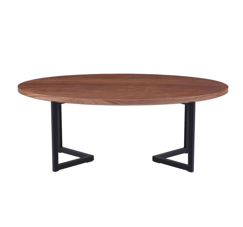 ΤΡΑΠΕΖΙ ΣΑΛΟΝΙΟΥ HM9468.02 MDF ME ΚΑΠΛΑΜΑ ΑΠΟ ΞΥΛΟ ΦΡΑΞΟΥ 120x60x45,5Yεκ.