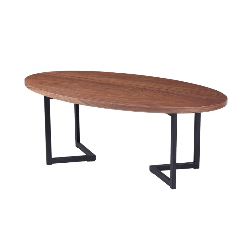 ΤΡΑΠΕΖΙ ΣΑΛΟΝΙΟΥ HM9468.02 MDF ME ΚΑΠΛΑΜΑ ΑΠΟ ΞΥΛΟ ΦΡΑΞΟΥ 120x60x45,5Yεκ.