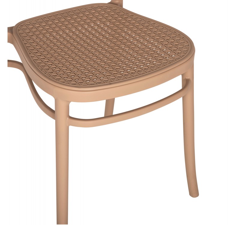 ΚΑΡΕΚΛΑ ΠΟΛΥΠΡΟΠΥΛΕΝΙΟΥ FLOW HM5937.03 ΚΑΠΟΥΤΣΙΝΟ 41x53x85,5Yεκ.