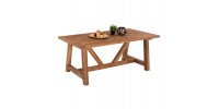 ΤΡΑΠΕΖΙ ΤΡΑΠΕΖΑΡΙΑΣ HM7922 PLUTON RECYCLED TEAK ΣΕ ΦΥΣΙΚΟ ΧΡΩΜΑ 200X100X75Yεκ.