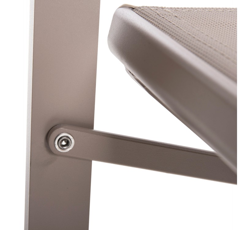 ΠΟΛΥΘΡΟΝΑ ΣΚΗΝΟΘΕΤΗ ΑΛΟΥΜΙΝΙΟΥ DUPRE HM5094.03 ΣΑΜΠΑΝΙ 57x48,5x85.5Yεκ