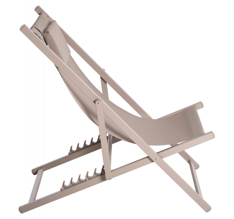 ΣΕΖΛΟΝΓΚ ΕΠΑΓΓΕΛΜΑΤΙΚΗ KEA HM5076.03 ΑΛΟΥΜΙΝΙΟ & TEXTILENE ΣΑΜΠΑΝΙ 59,5x102,5x94Υεκ