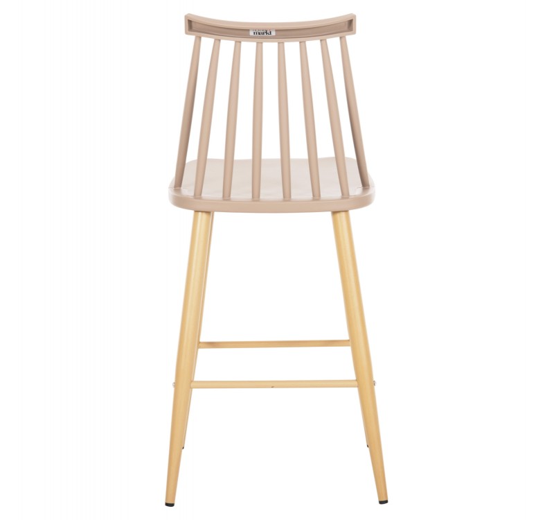 ΣΚΑΜΠΟ ΜΠΑΡ ΜΕΣ.ΥΨΟΥΣ VANESSA HM9300.25 ΚΑΠΟΥΤΣΙΝΟ PP & ΠΟΔΙΑ ΟΨΗ ΞΥΛΟΥ 45,5x46x97Υεκ