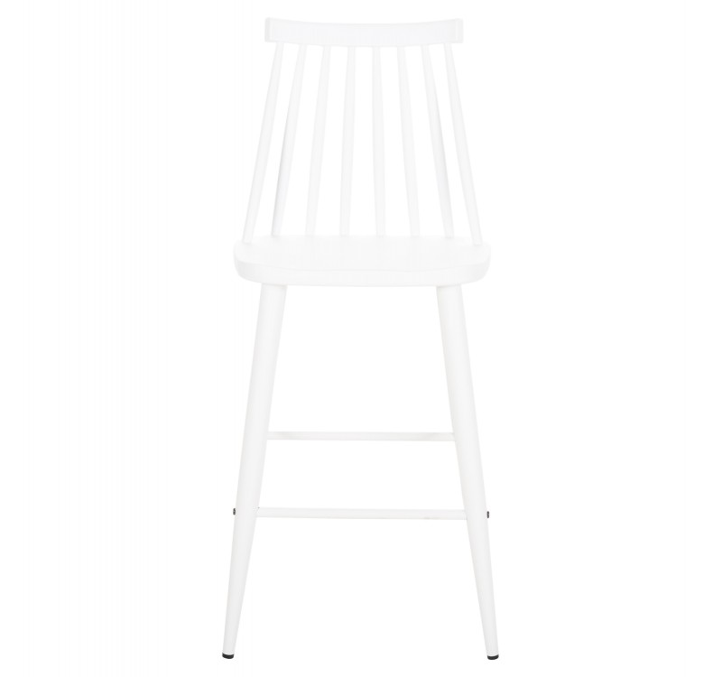 ΣΚΑΜΠΟ ΜΠΑΡ ΜΕΣΑΙΟΥ ΥΨΟΥΣ VANESSA HM9300.11 ΠΟΛΥΠΡΟΠΥΛΕΝΙΟ & ΜΕΤΑΛΛΟ-ΛΕΥΚΟ 45,5x46x97Υεκ