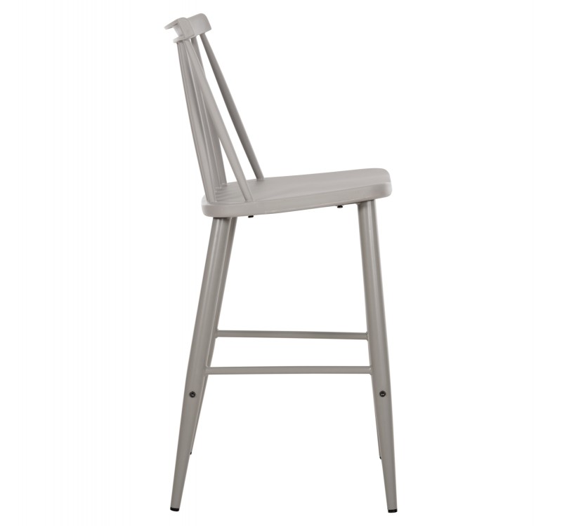 ΣΚΑΜΠΟ ΜΠΑΡ ΜΕΣ. ΥΨΟΥΣ VANESSA HM9300.20 ΠΟΛΥΠΡΟΠΥΛΕΝΙΟ & ΜΕΤΑΛΛΟ-ΓΚΡΙ 45,5x46x97Υεκ