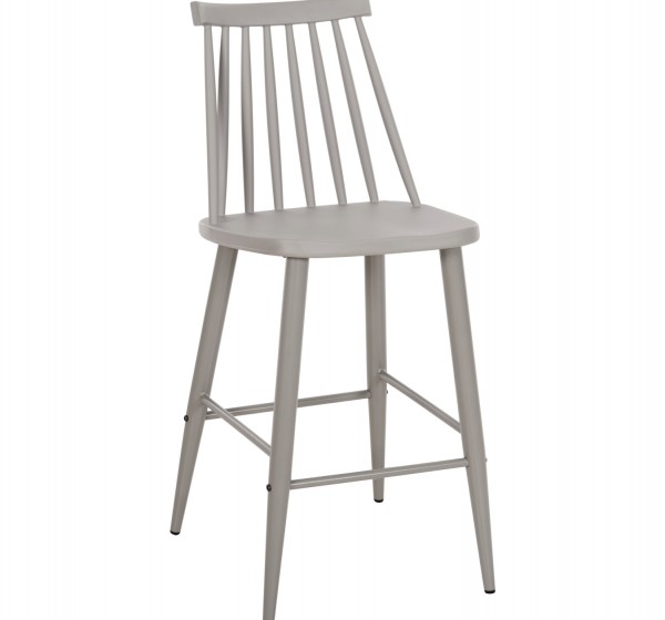 ΣΚΑΜΠΟ ΜΠΑΡ ΜΕΣ. ΥΨΟΥΣ VANESSA HM9300.20 ΠΟΛΥΠΡΟΠΥΛΕΝΙΟ & ΜΕΤΑΛΛΟ-ΓΚΡΙ 45,5x46x97Υεκ