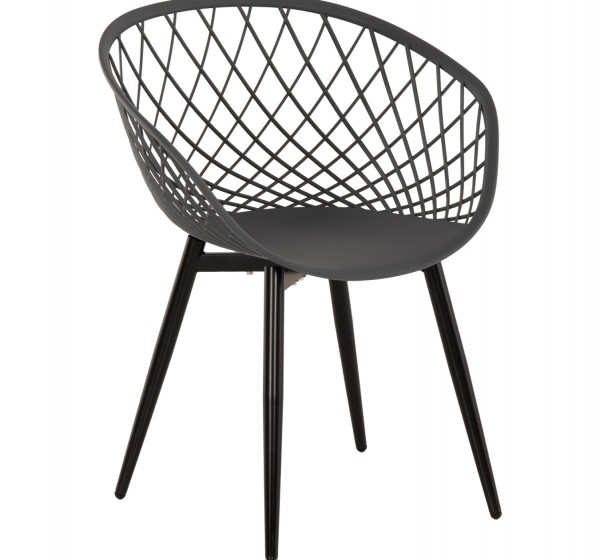 ΠΟΛΥΘΡΟΝΑ ΠΟΛΥΠΡΟΠΥΛΕΝΙΟΥ ΓΚΡΙ-ΜΑΥΡΑ ΜΕΤΑΛ. ΠΟΔΙΑ ARIADNE HM8001.30 63x56x80Yεκ.