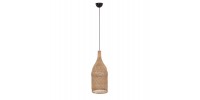 ΦΩΤΙΣΤΙΚΟ ΟΡΟΦΗΣ CARBOY HM7884 ΚΡΕΜΑΣΤΟ ΑΠΟ RATTAN ΣΕ ΦΥΣΙΚΟ ΧΡΩΜΑ Φ28x163,5Yεκ.