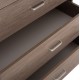 ΣΥΡΤΑΡΙΕΡΑ ΜΕ 4 ΣΥΡΤΑΡΙΑ THORG HM8996.05 ΜΕΛΑΜΙΝΗ ΣΕ ΦΥΣΙΚΟ ΞΥΛΟΥ 80x40x83Υεκ.