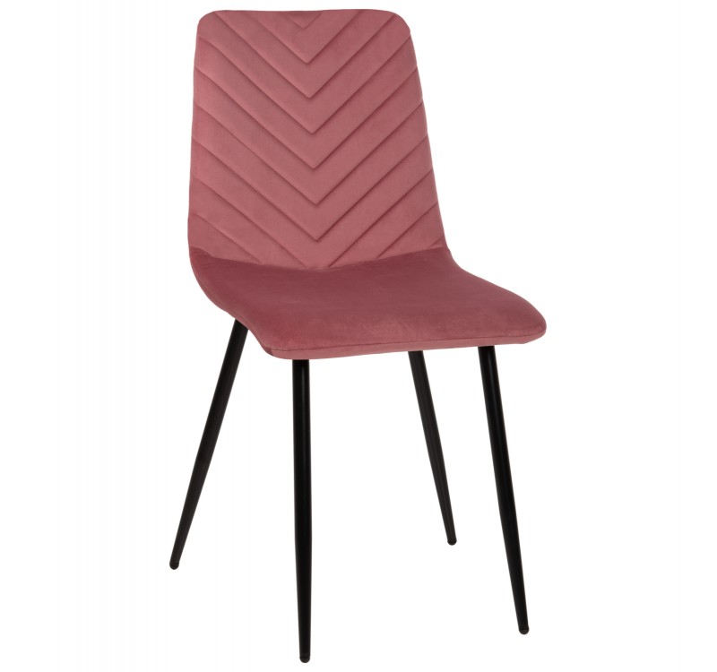 ΚΑΡΕΚΛΑ LATRELL HM8587.02 ΒΕΛΟΥΔΟ ΣΑΠΙΟ ΜΗΛΟ ΜΕ ΜΑΥΡΑ ΜΕΤΑΛΛΙΚΑ ΠΟΔΙΑ 43x54x88Υεκ.