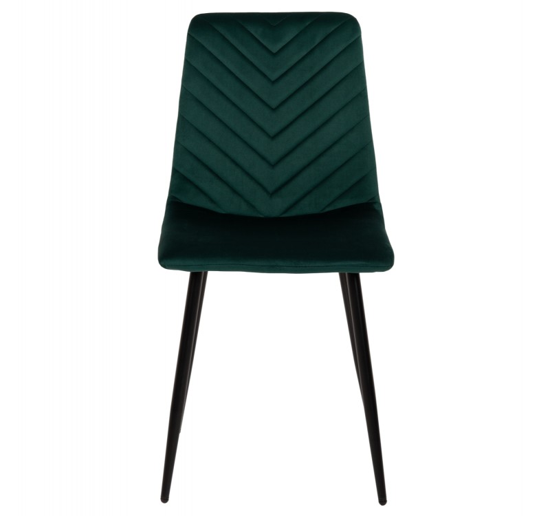 ΚΑΡΕΚΛΑ LATRELL HM8587.03 ΒΕΛΟΥΔΟ ΚΥΠΑΡΙΣΣΙ ΜΕ ΜΑΥΡΑ ΜΕΤΑΛΛΙΚΑ ΠΟΔΙΑ 43x54x88Υεκ.