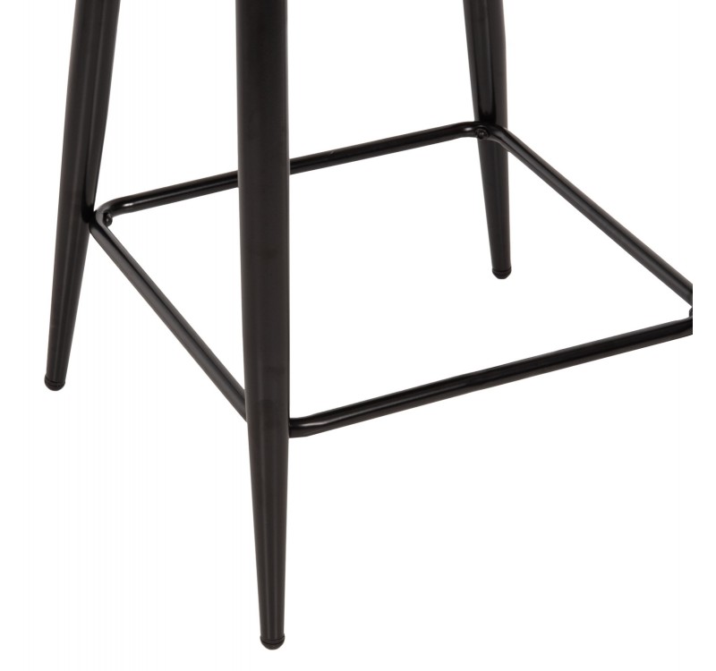 ΣΚΑΜΠΟ ΜΕΣΑΙΟΥ ΥΨΟΥΣ SARKY HM8586.02 ΥΦΑΣΜΑ ΜΠΟΥΚΛΕ ΕΚΡΟΥ-ΜΑΥΡΑ ΜΕΤΑΛ. ΠΟΔΙΑ 55x62x105Yεκ.