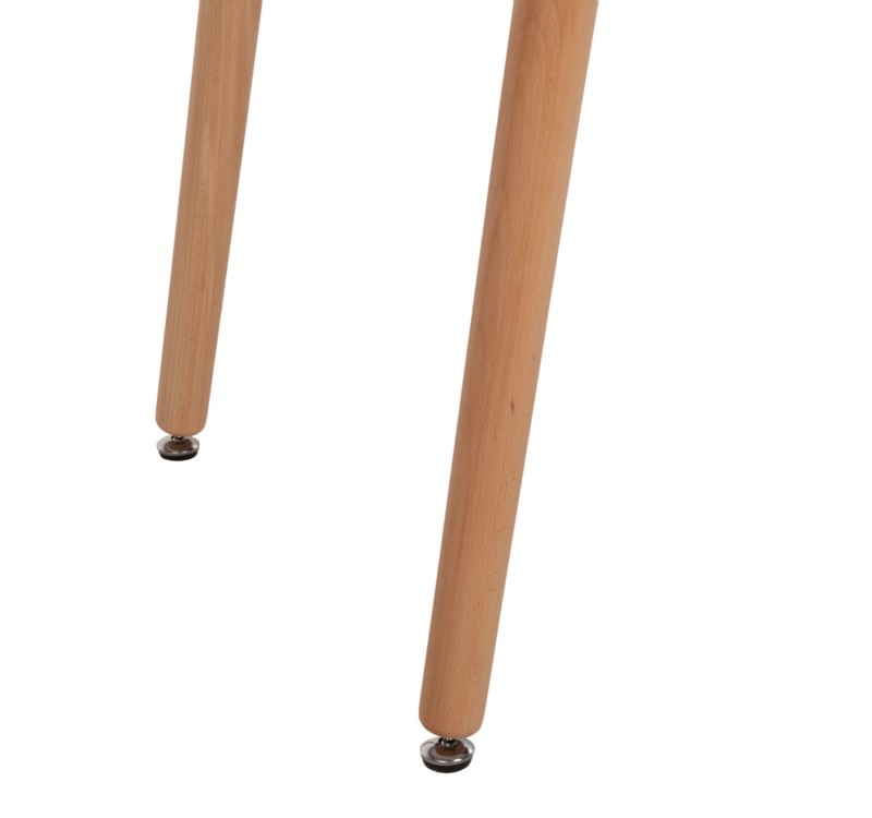 ΤΡΑΠΕΖΙ MINIMAL HM8581.01 ΛΕΥΚΟ MDF-ΠΟΔΙΑ ΟΞΙΑ ΣΕ ΦΥΣΙΚΟ ΧΡΩΜΑ- 120Χ60X74Υεκ.