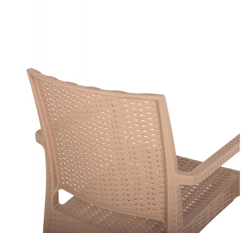 ΠΟΛΥΘΡΟΝΑ ΠΟΛΥΠΡΟΠΥΛΕΝΙΟΥ ΒΑΡΕΩΣ ΤΥΠΟΥ KAGANU ΚΑΠΟΥΤΣΙΝΟ HM5134.03 58x55x88Υ εκ.