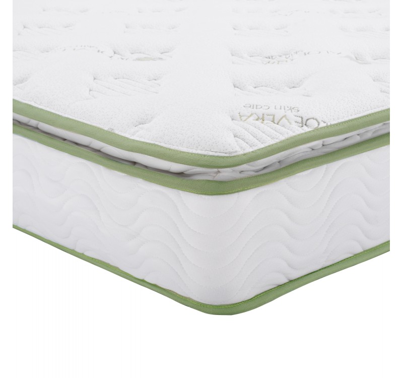 ΣΤΡΩΜΑ CONTINUOUS SPRING ΜΕ ΑΝΩΣΤΡΩΜΑ ALOE VERA 120X200 HM372.18 ΜΟΝΗΣ ΟΨΗΣ