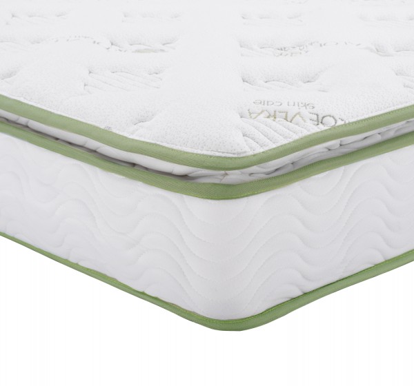 ΣΤΡΩΜΑ CONTINUOUS SPRING ΜΕ ΑΝΩΣΤΡΩΜΑ ALOE VERA 140X200 HM372.13 ΜΟΝΗΣ ΟΨΗΣ