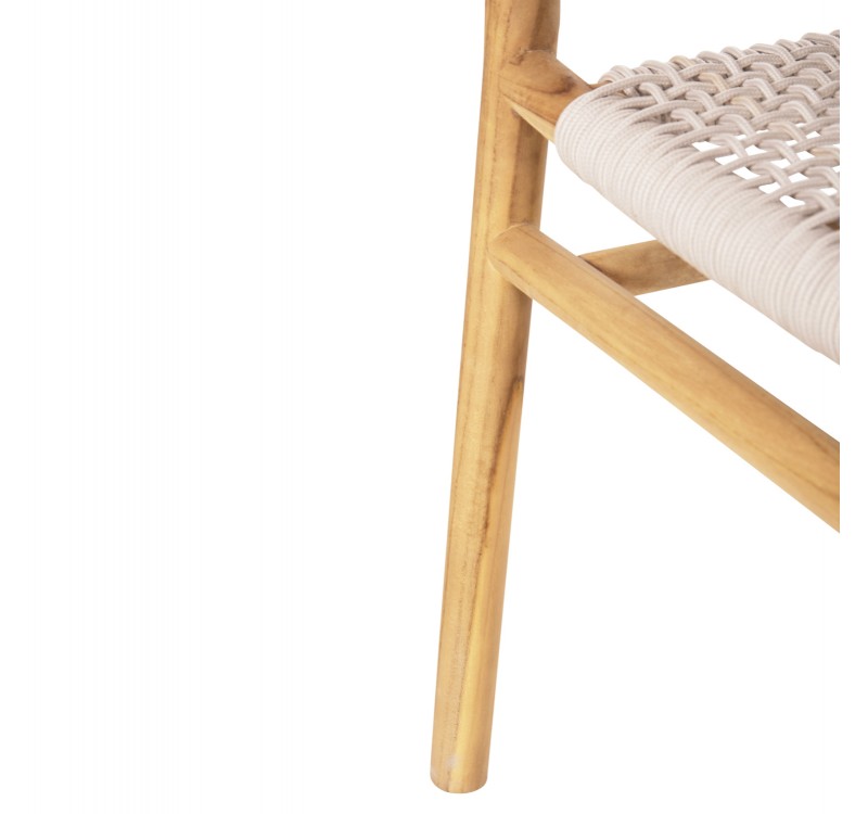 ΠΟΛΥΘΡΟΝΑ IRVING HM9763 ΞΥΛΟ ΤΕΑΚ ΣΕ ΦΥΣΙΚΟ ΧΡΩΜΑ ΜΕ ΜΠΕΖ ΣΧΟΙΝΙ 60x55x78Yεκ.